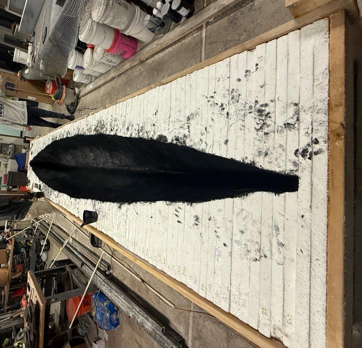 Final canoe mold
