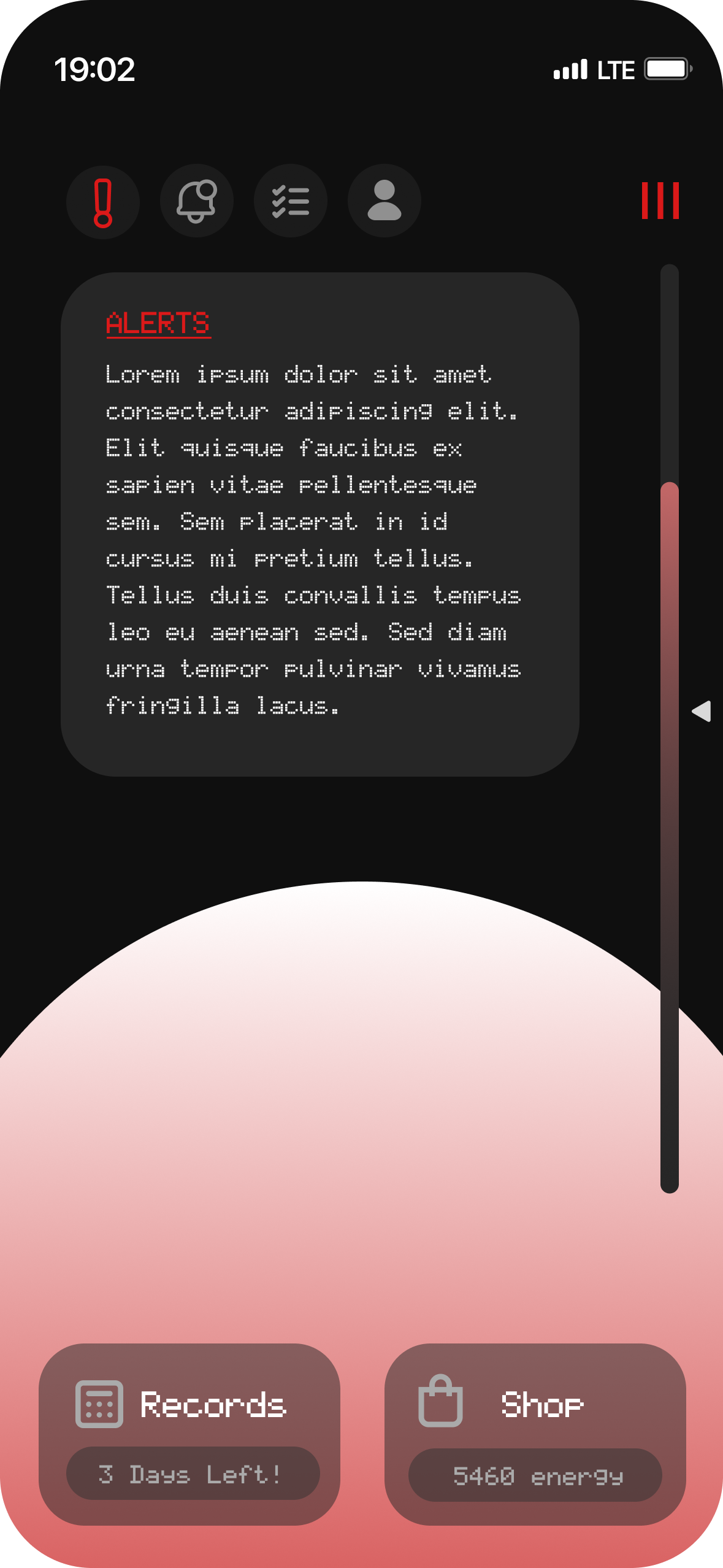 Alerts and notifications