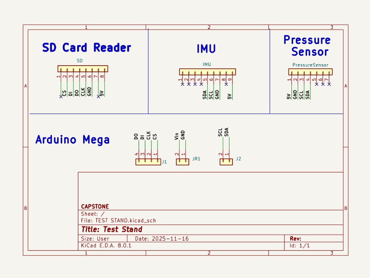 Electronic component schematic